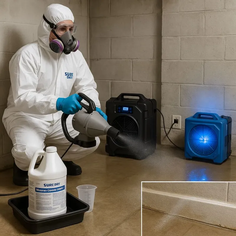 Sanitization and Odor Removal process in Weeki Wachee Gardens, FL